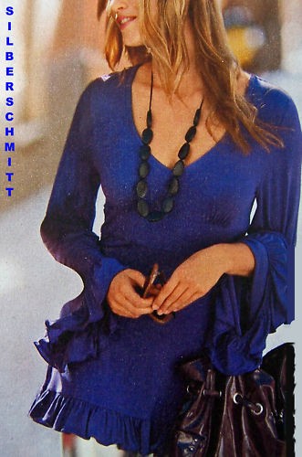 Tunika longshirt volants - tunika,