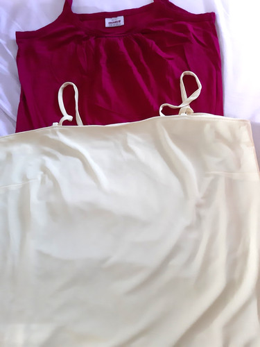 Tops gelb und weinrot - tops:,