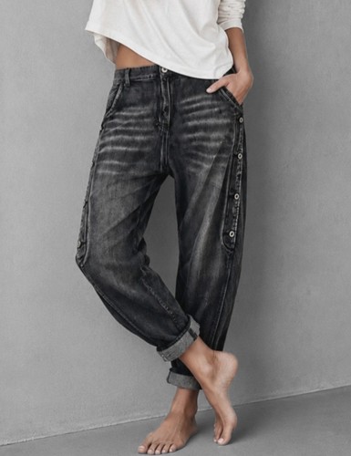 Sexy woman baggy - woman, jeans