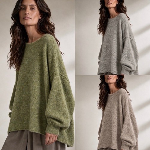 Damen pullover oversize - pullover, 36