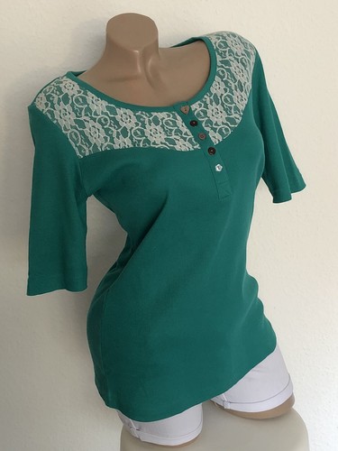 Bonprix basic shirt grün - basic, mit