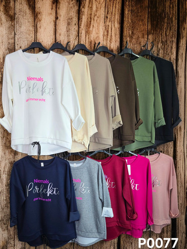Trendiger damen pullover druck - damen,