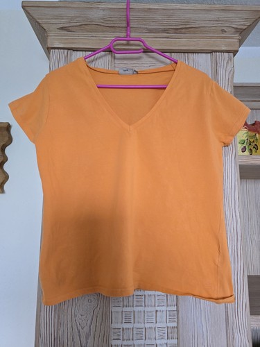Damen shirt oberteil orange - damen,