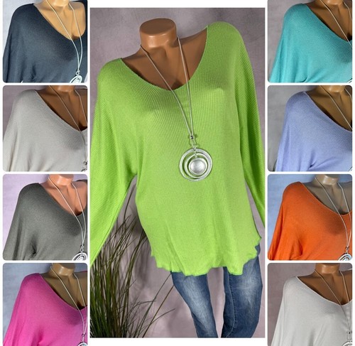 Rippen strick shirt - strick, basic