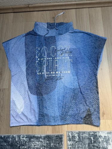 Soccx shirt 40 42 blau - t-shirt, gr.