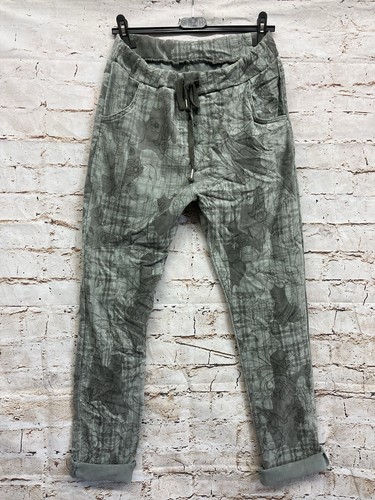 Italy stretch hose jogpants - italy,