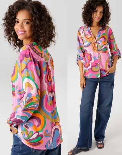Neu bluse retro krempelarm 38 - krempelarm,