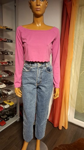 Rosa langarmshirt größe - rosa,